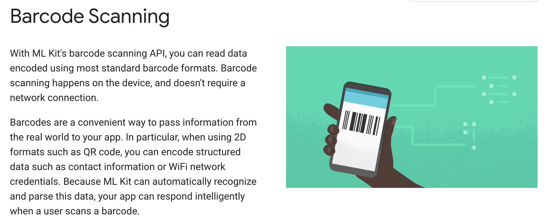 ML KitのBarcode Scanning機能を試してみた トリスタinside